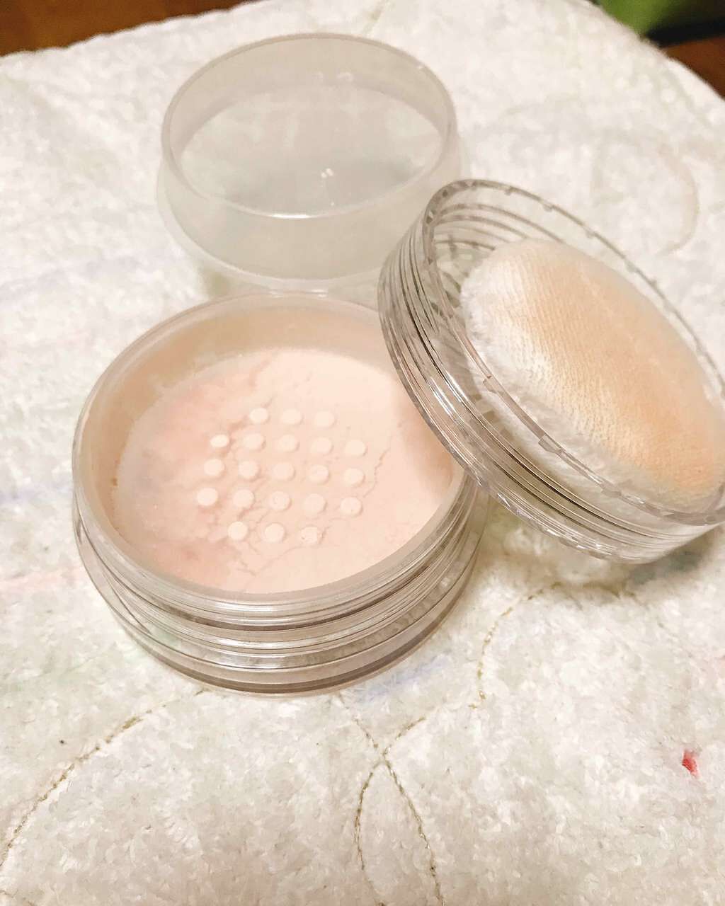 うるふわ仕上げパウダー/CEZANNE/ルースパウダーを使ったクチコミ(2枚目)