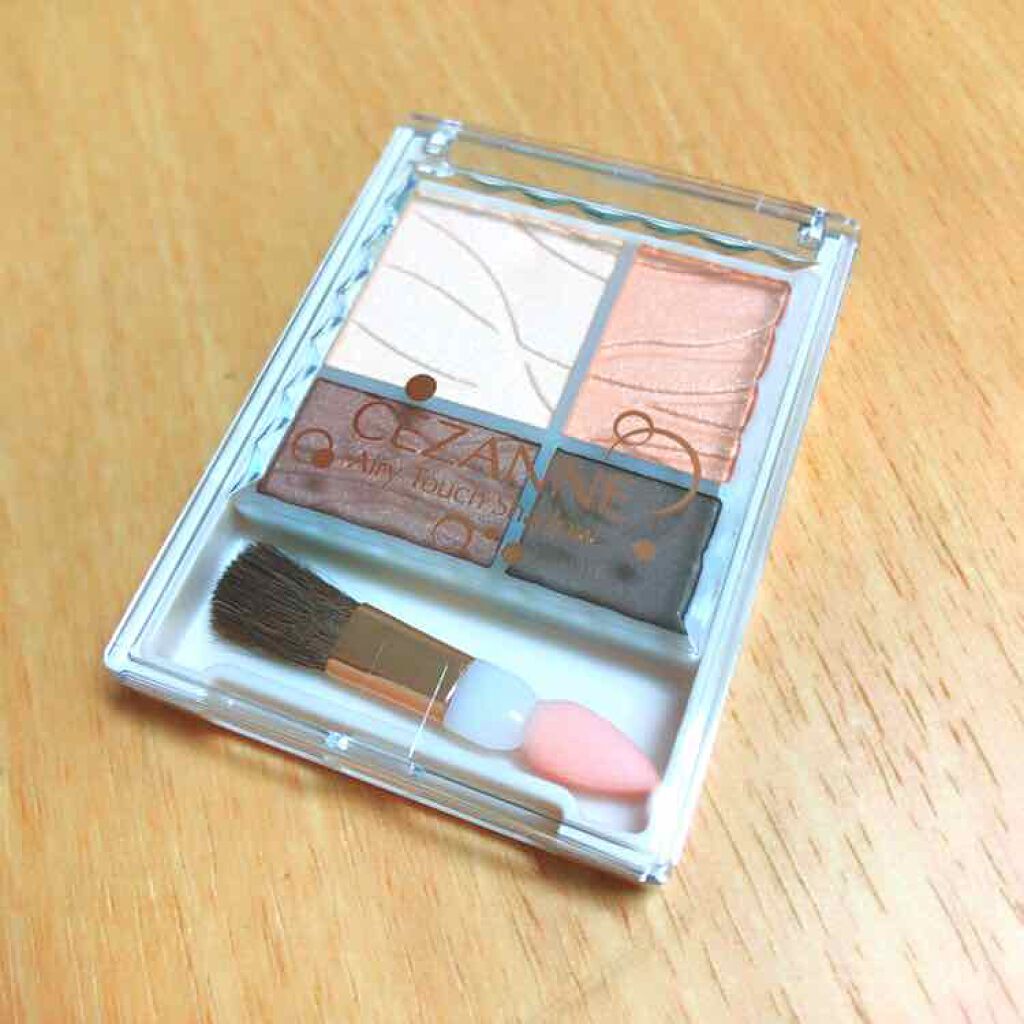 エアリータッチシャドウ/CEZANNE/アイシャドウパレットを使ったクチコミ(1枚目)