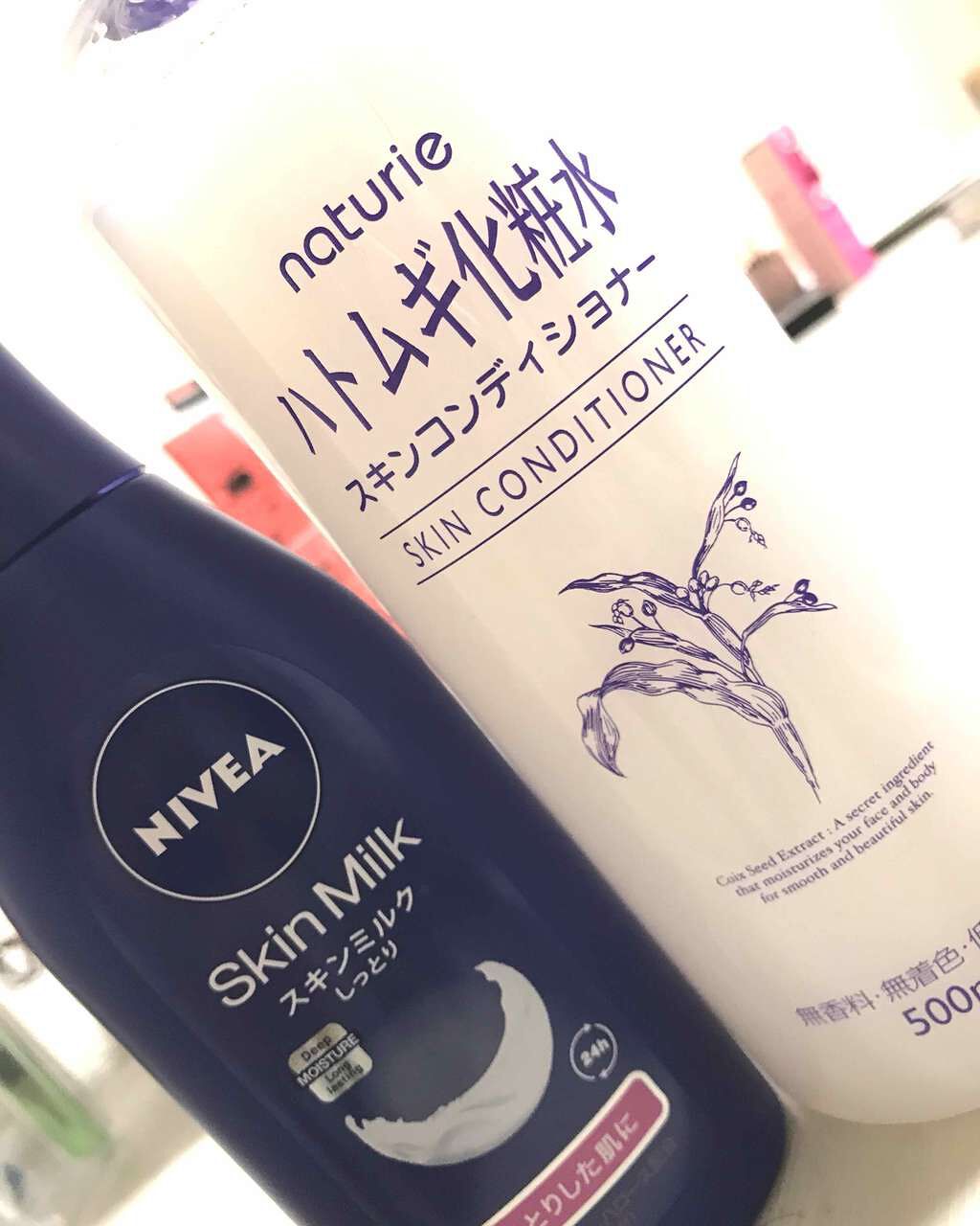 ハトムギ化粧水(ナチュリエ スキンコンディショナー R )/ナチュリエ/化粧水を使ったクチコミ（1枚目）