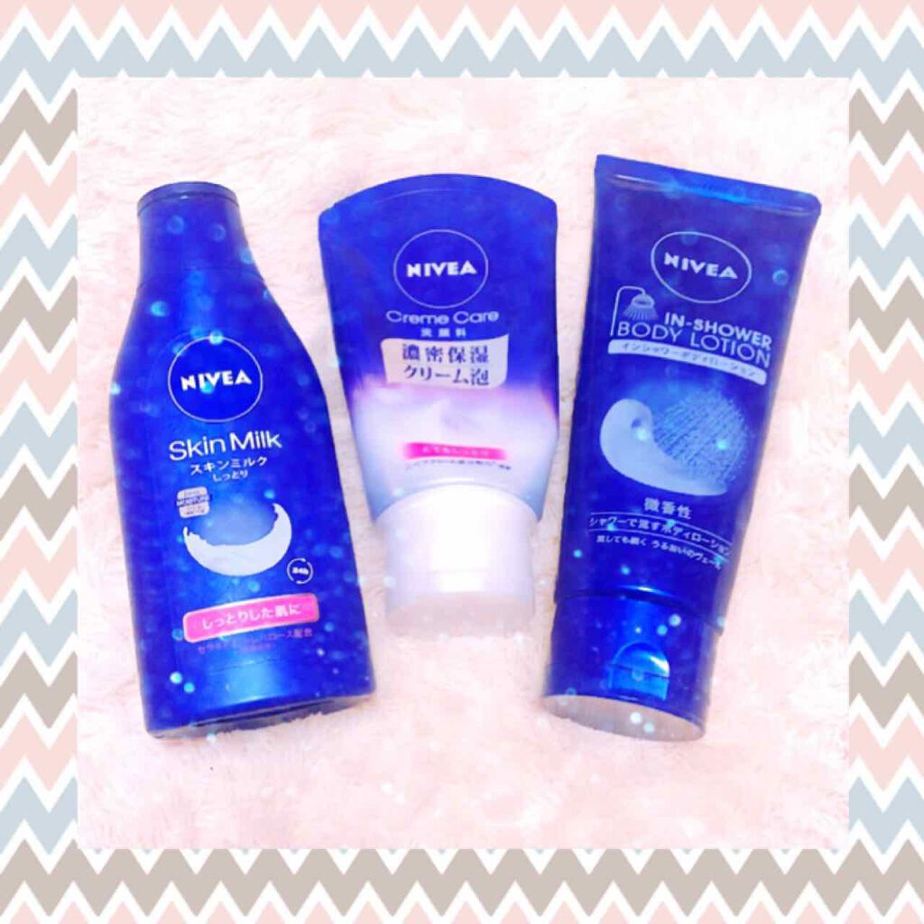 スキンミルク(しっとり)/ニベア/ボディミルクを使ったクチコミ(1枚目)