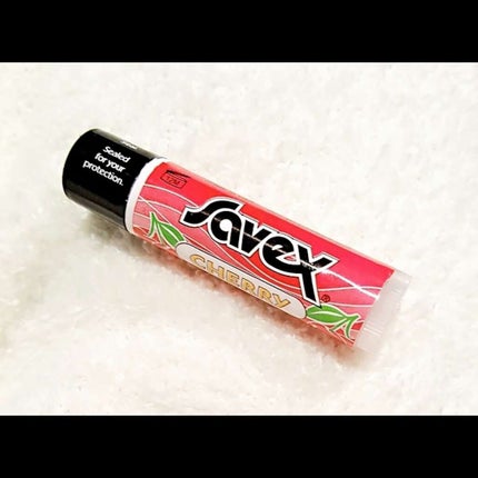 サベックス リップクリーム スティック チェリー/サベックス/リップクリームを使ったクチコミ(2枚目)