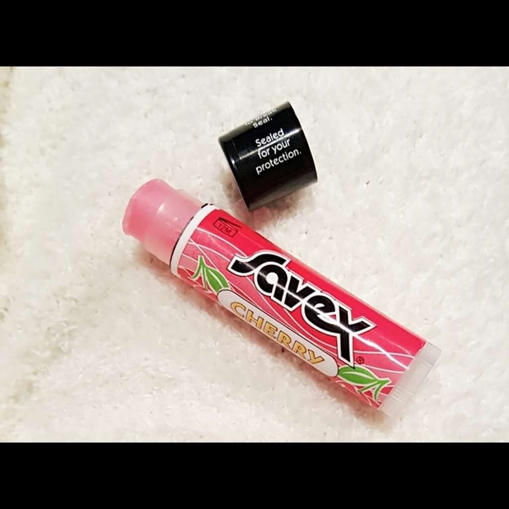 サベックス リップクリーム スティック チェリー/サベックス/リップクリームを使ったクチコミ(1枚目)