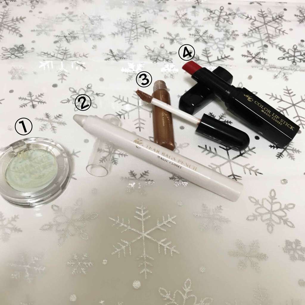 クリスマス限定コフレ/3COINS/メイクアップキットを使ったクチコミ(2枚目)