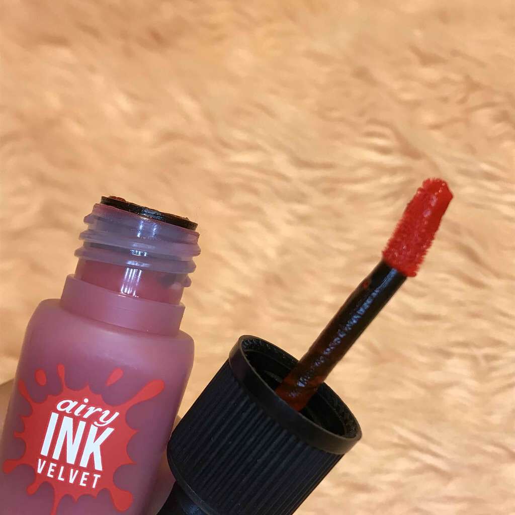 インク エアリー ベルベット/PERIPERA/口紅を使ったクチコミ(2枚目)