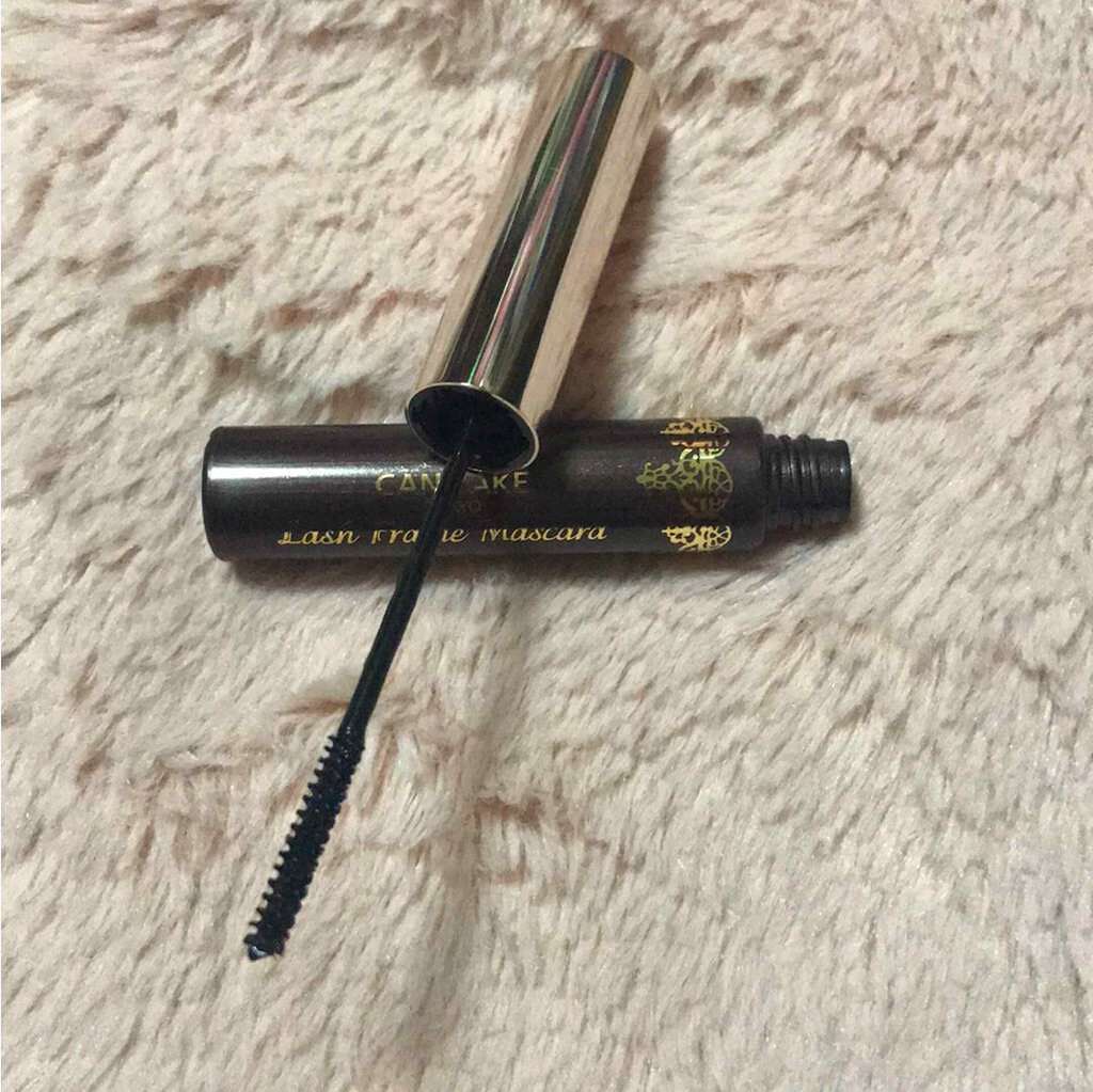 ラッシュフレームマスカラ 01 ナチュラルブラック/キャンメイク/マスカラを使ったクチコミ（2枚目）