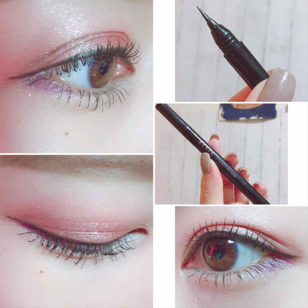 プラチナム リキッド アイライナー/エルシア/リキッドアイライナーを使ったクチコミ(1枚目)