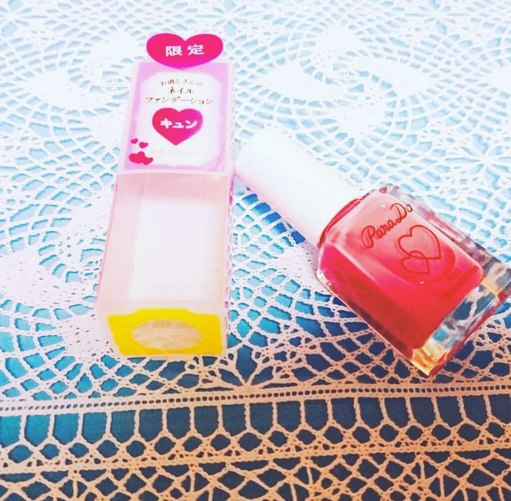 ネイルファンデーション/パラドゥ/マニキュアを使ったクチコミ(1枚目)