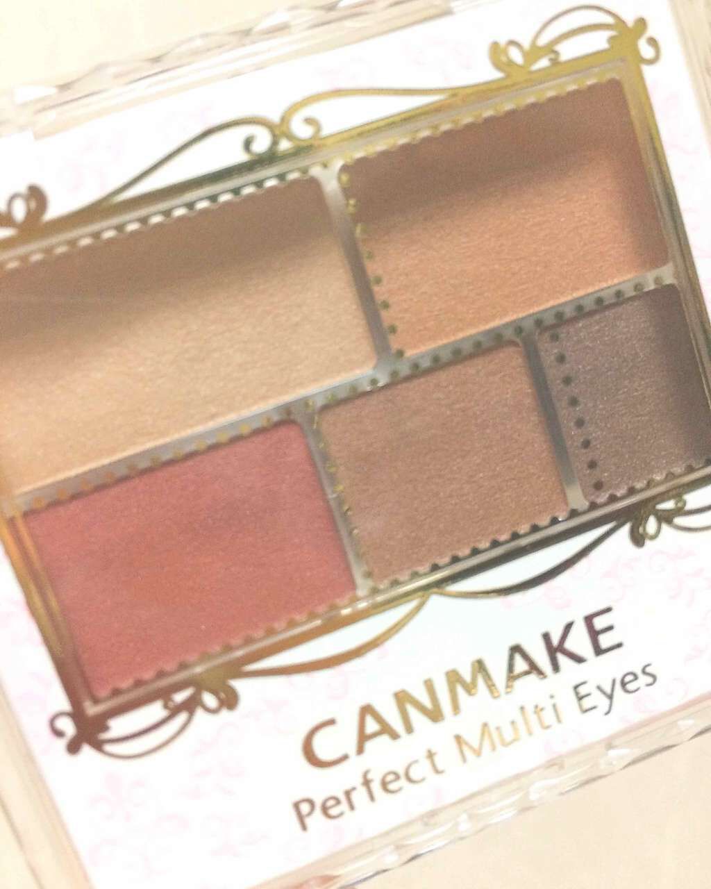 パーフェクトマルチアイズ/キャンメイク/アイシャドウパレットを使ったクチコミ(2枚目)