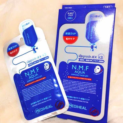N.M.FアクアアンプルマスクJEX/MEDIHEAL/シートマスク・パックを使ったクチコミ(1枚目)