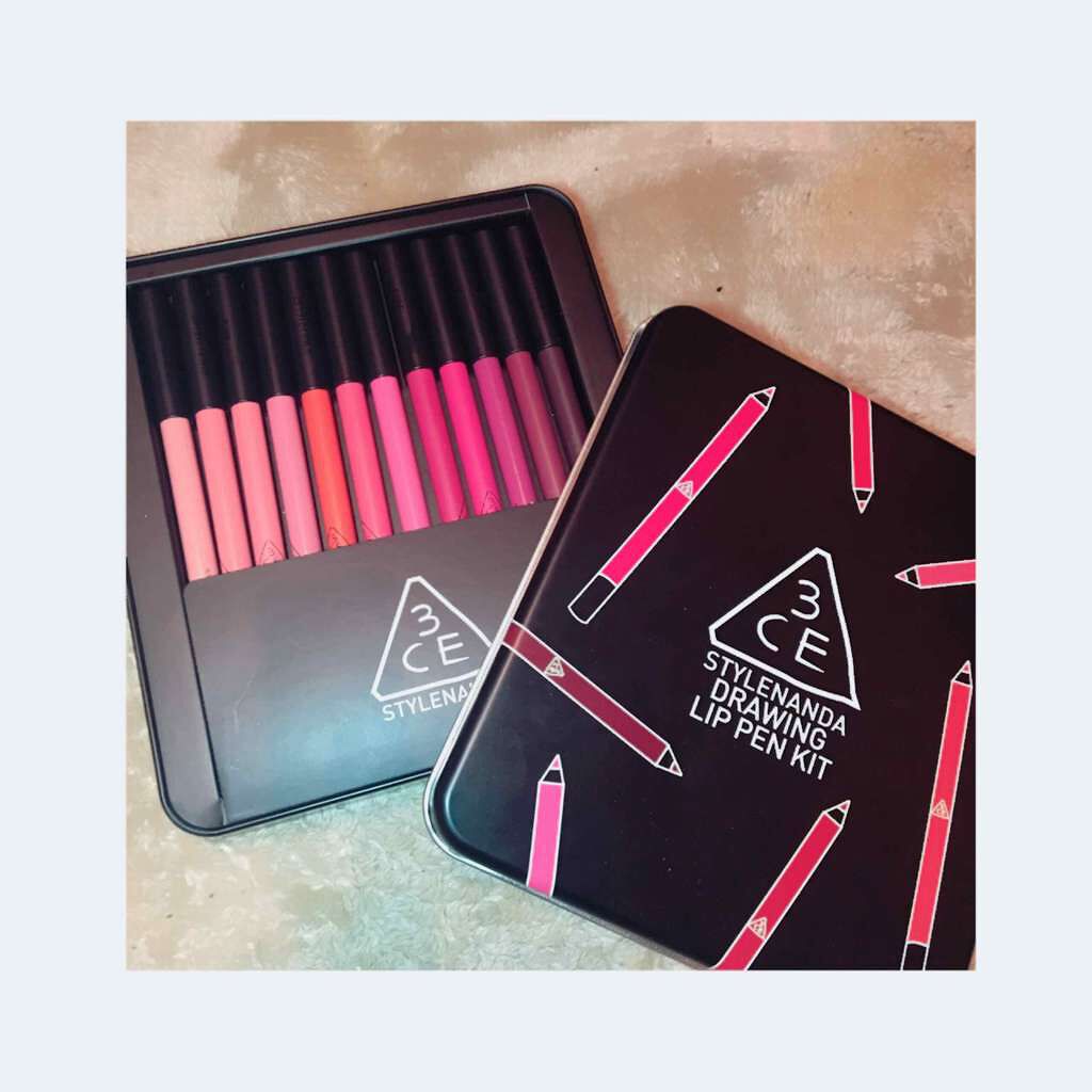 3CE drawing lip pen kit/3CE/口紅を使ったクチコミ(1枚目)