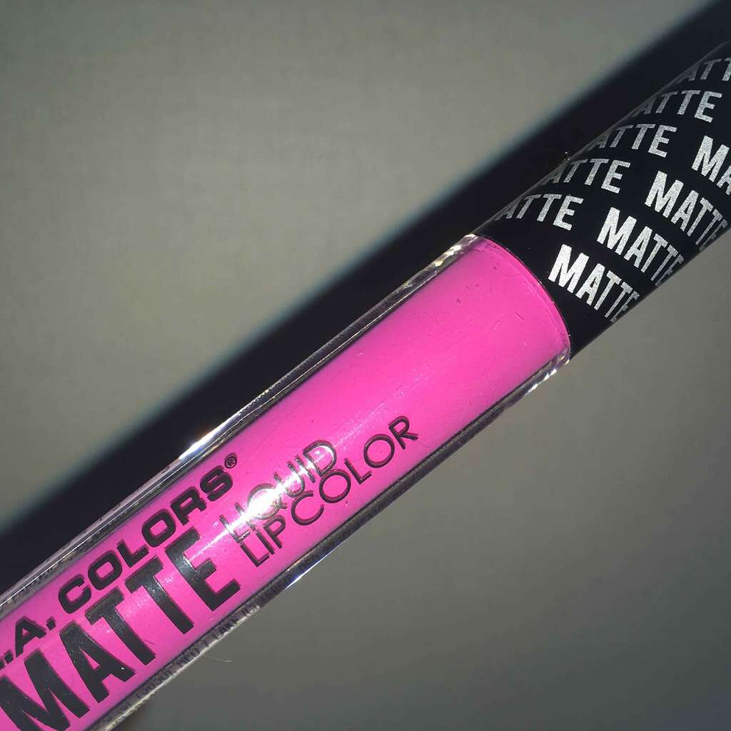 マットリキッドリップカラー/L.A.COLORS/口紅を使ったクチコミ(1枚目)