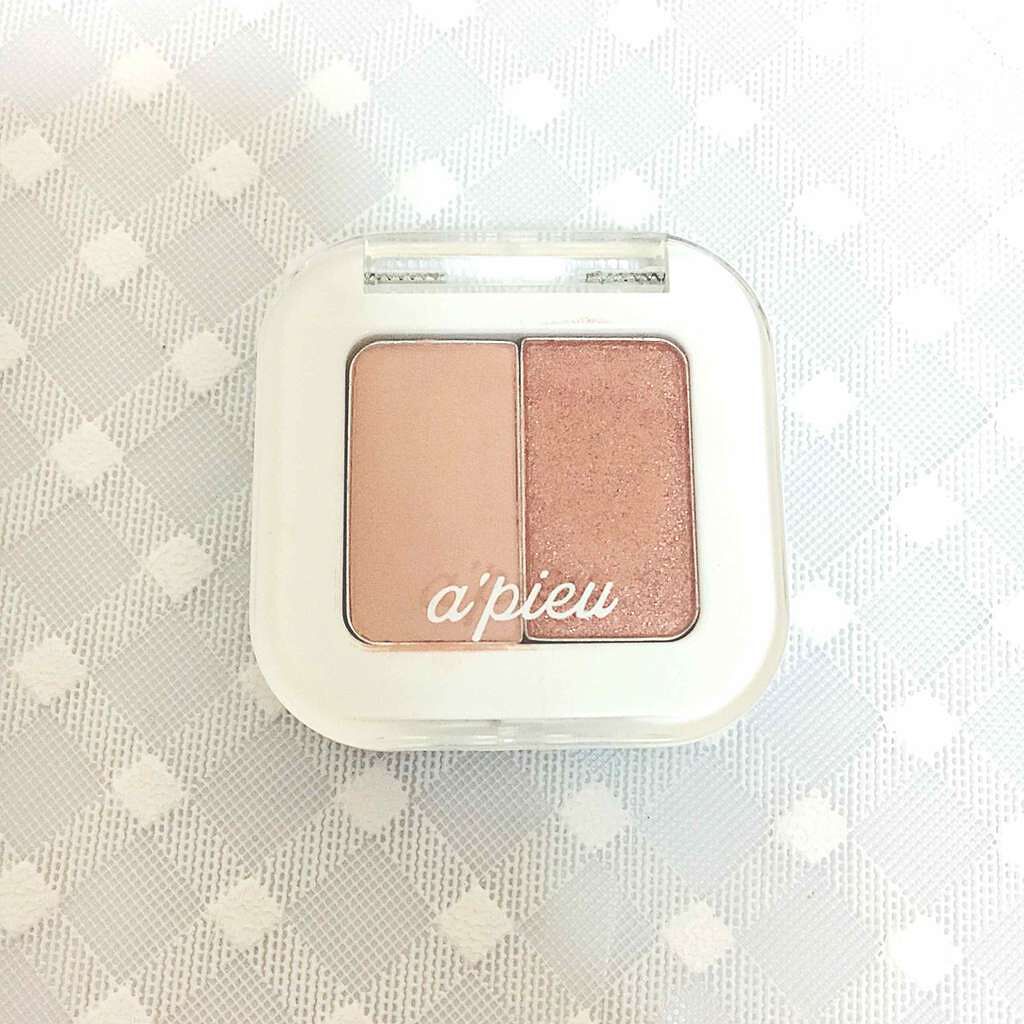 ミネラルモノシャドウ(デュアル)/A’pieu/アイシャドウパレットを使ったクチコミ(1枚目)