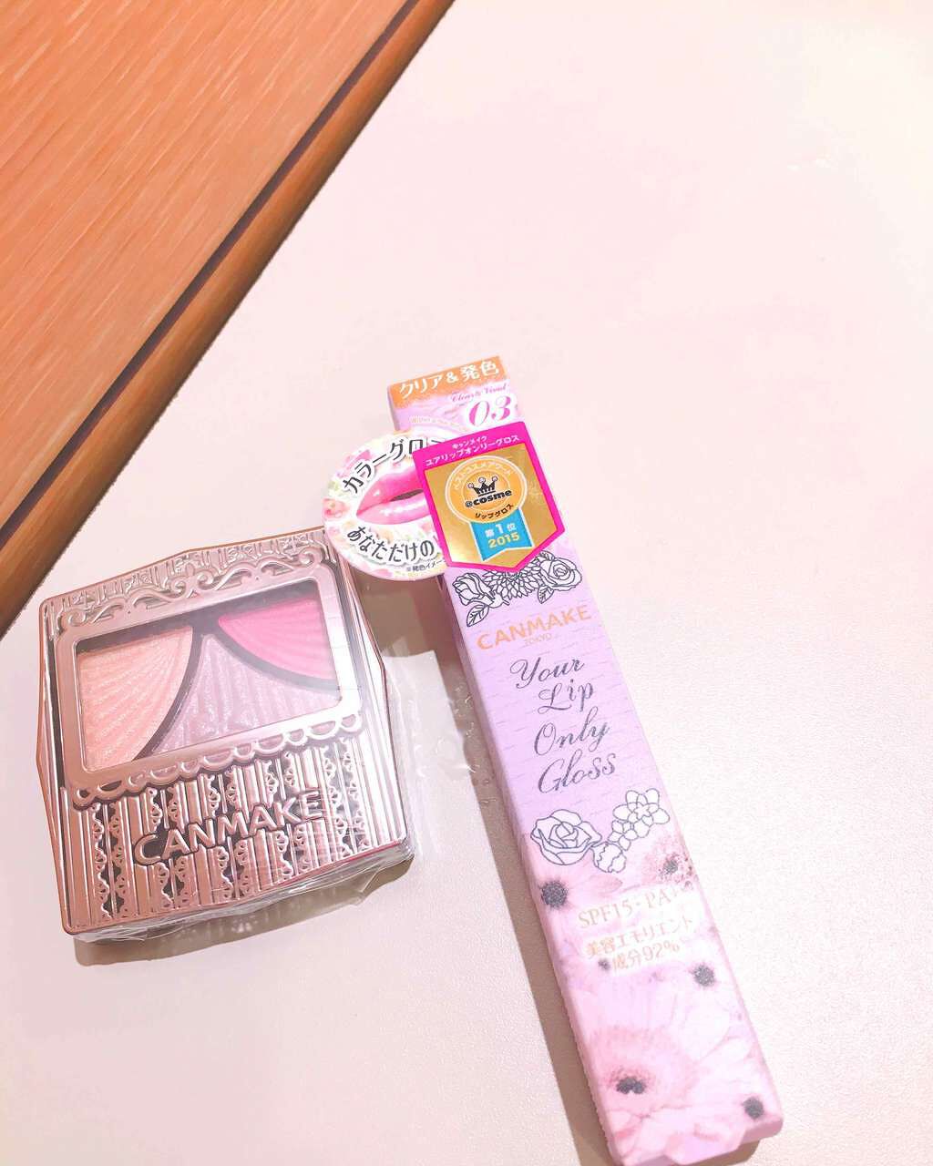 ジューシーピュアアイズ/キャンメイク/アイシャドウパレットを使ったクチコミ（1枚目）