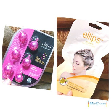 ヘアーオイル【トリートメント】/ellips/ヘアオイルを使ったクチコミ（1枚目）