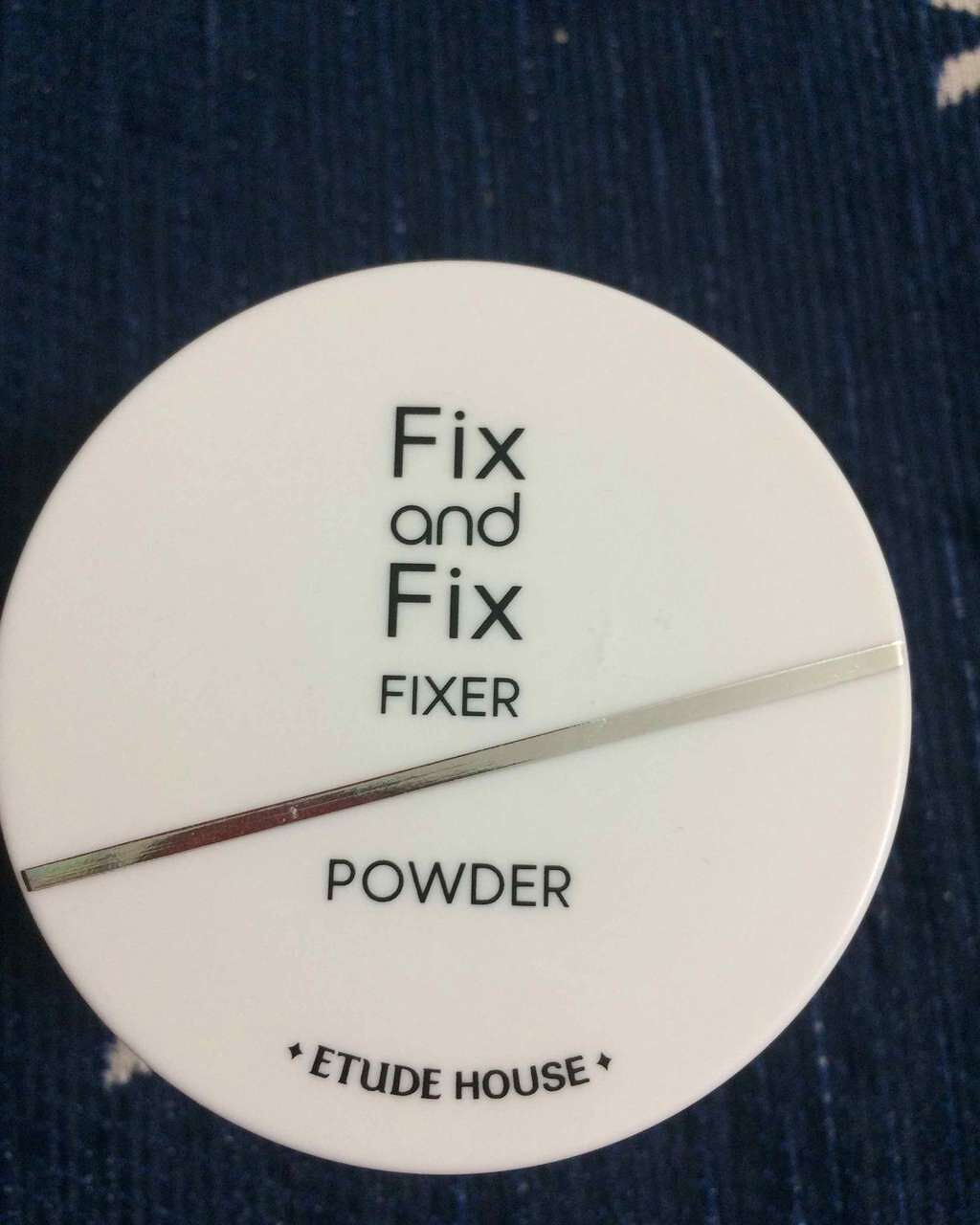 フィックス&フィックス パウダーフィクサー/ETUDE/ルースパウダーを使ったクチコミ(1枚目)