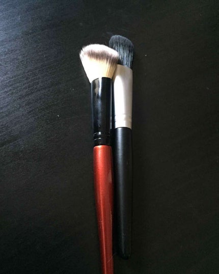 春姫 ファンデーションブラシ/DAISO/メイクブラシを使ったクチコミ(1枚目)