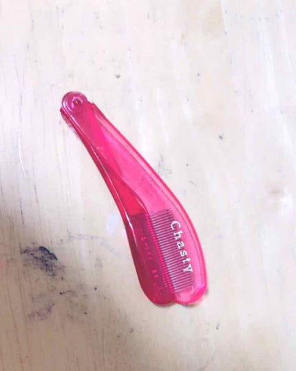 マスカラコーム メタルN(ナチュラル)/チャスティ/その他化粧小物を使ったクチコミ(2枚目)