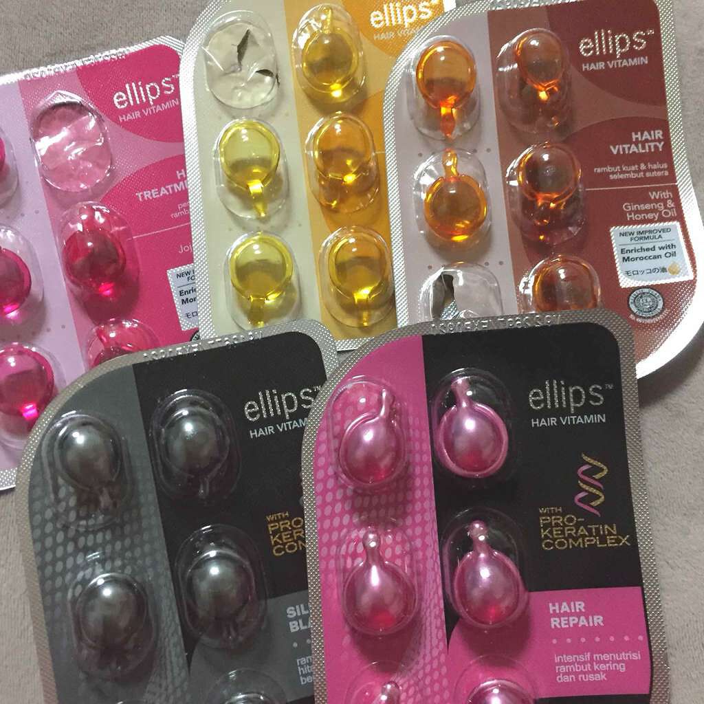 ヘアーオイル【トリートメント】/ellips/ヘアオイルを使ったクチコミ(1枚目)