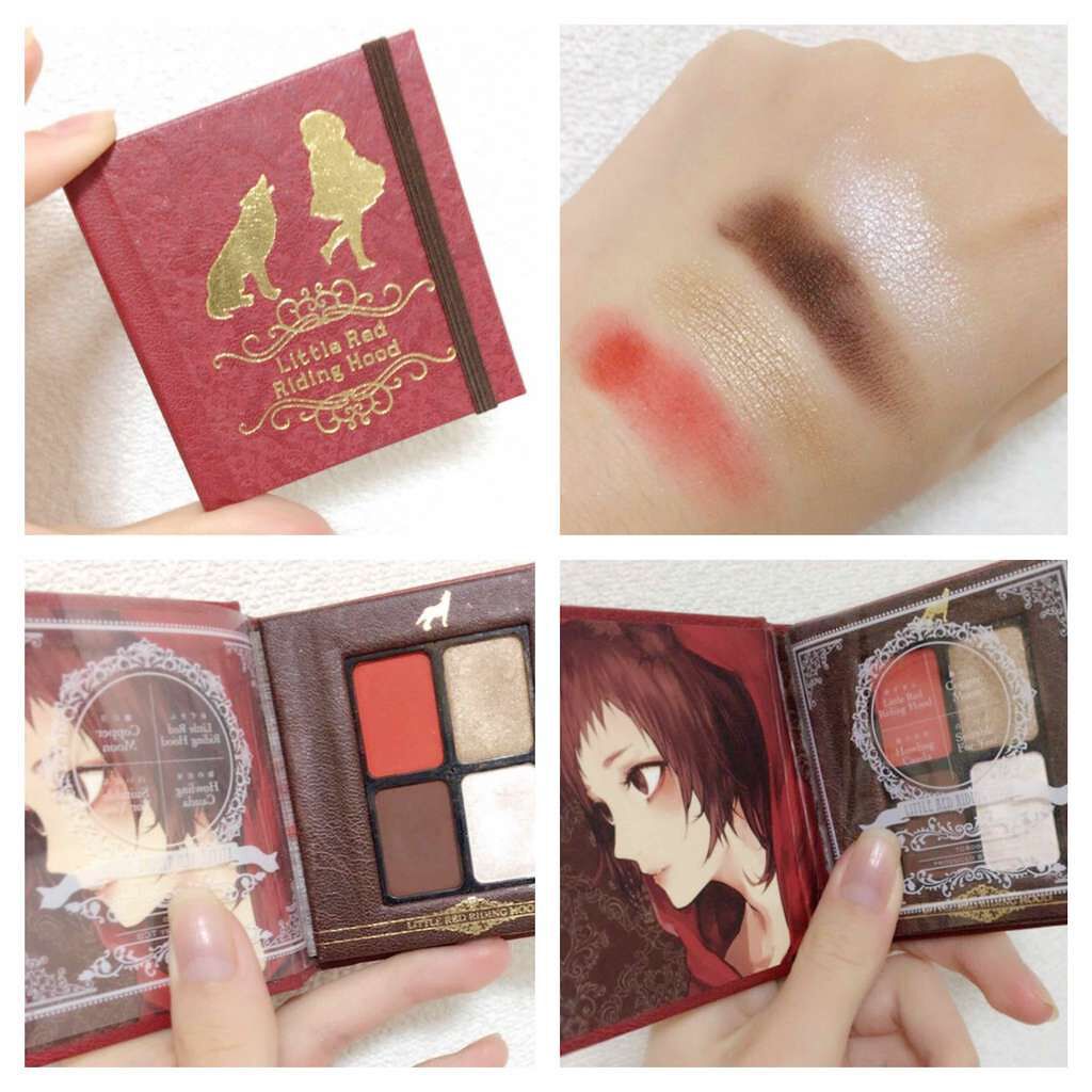 【TCB堂】童話モチーフコスメ「赤ずきん」/cosme play/アイシャドウパレットを使ったクチコミ(3枚目)