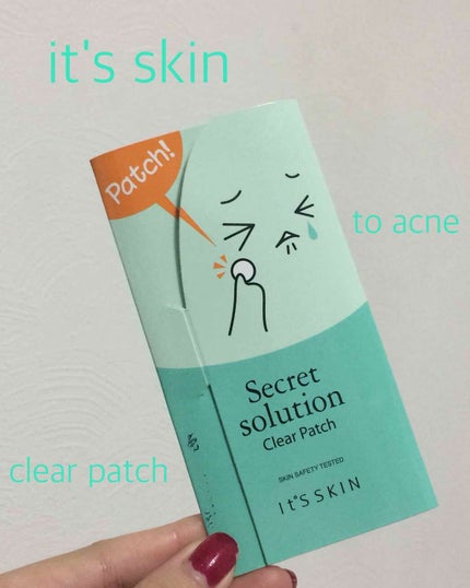 Secret solution Clear Patch/It's skin/シートマスク・パックを使ったクチコミ(1枚目)