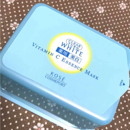 エッセンスマスク (ビタミンC)/クリアターン/シートマスク・パックを使ったクチコミ(1枚目)