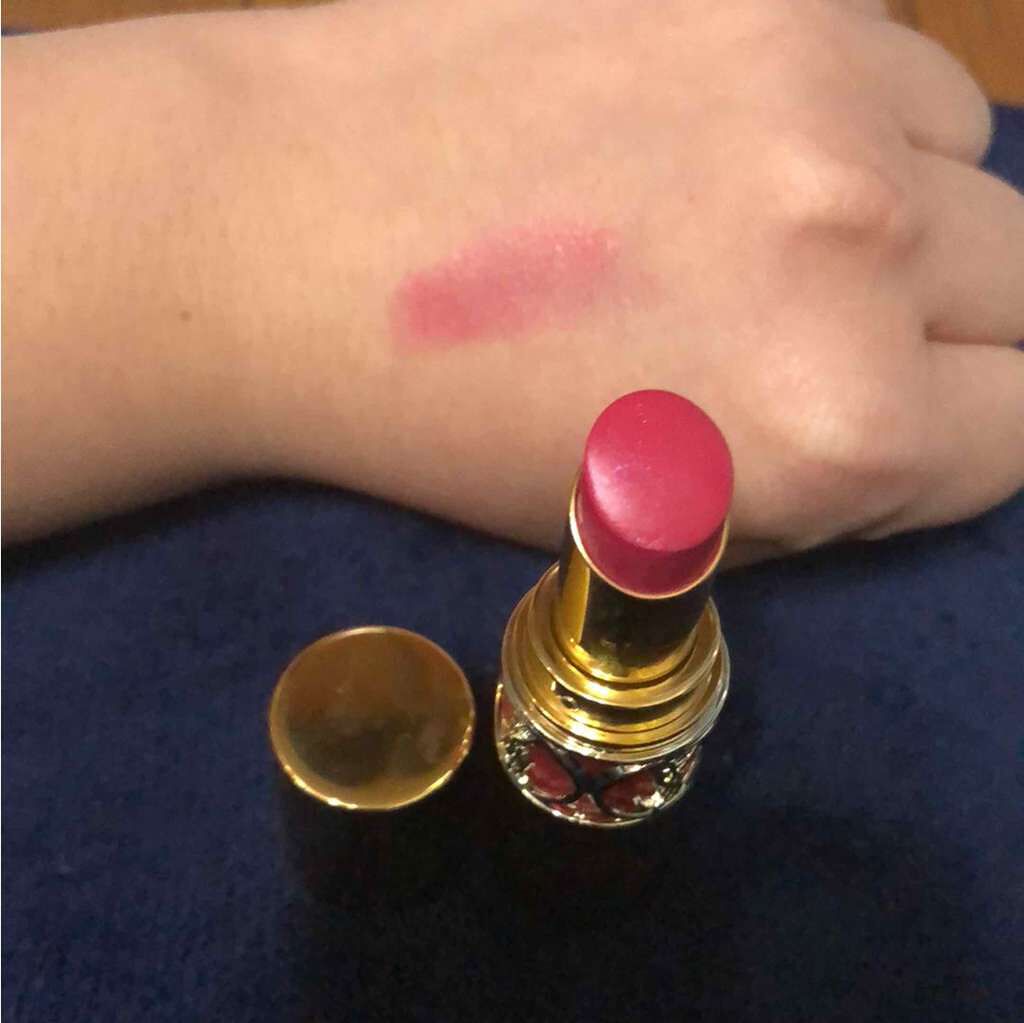 ルージュ ヴォリュプテ シャイン/YVES SAINT LAURENT BEAUTE/口紅を使ったクチコミ（3枚目）