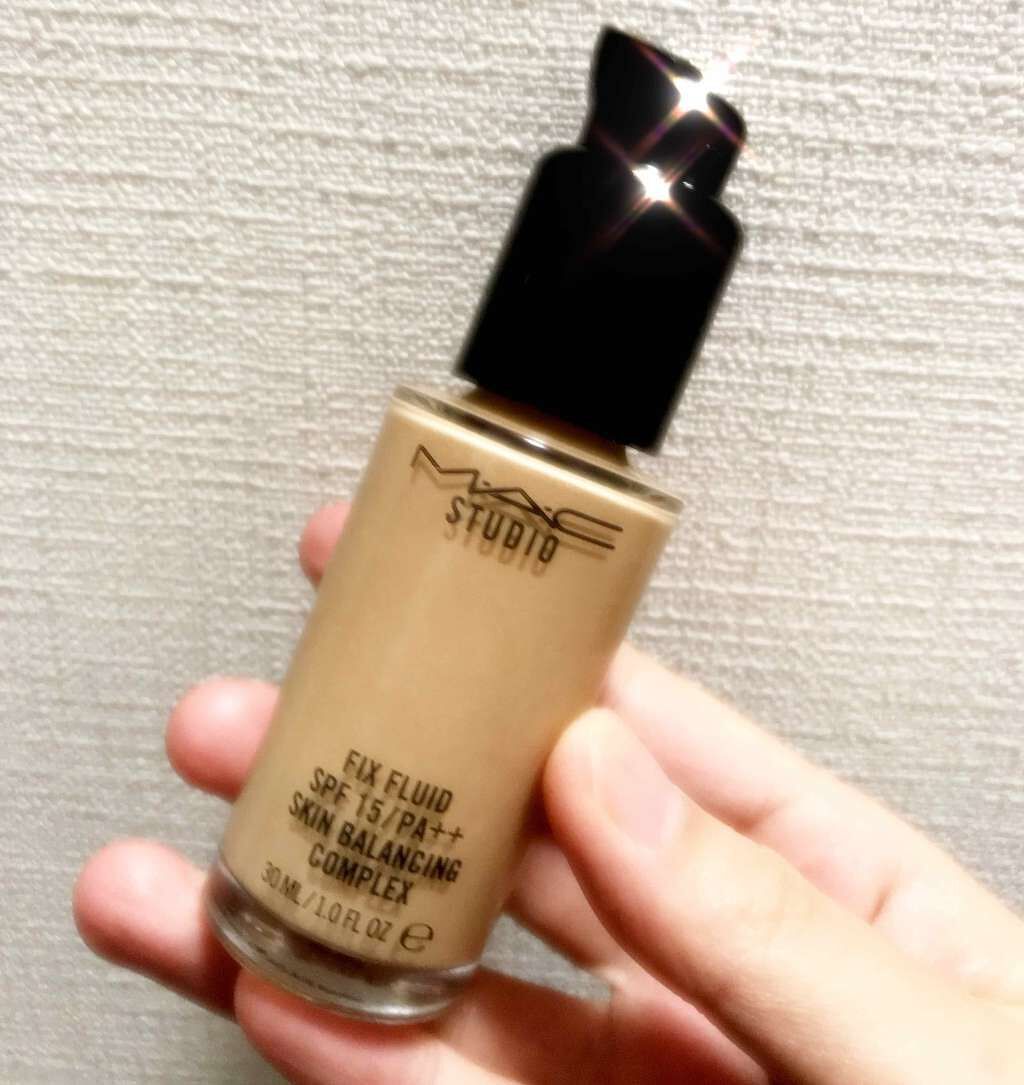 スタジオフィックス フルイッド SPF 15/M・A・C/リキッドファンデーションを使ったクチコミ(1枚目)