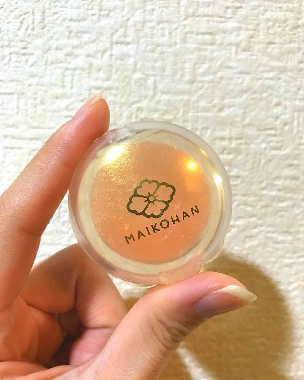 花飴バーム/舞妓はん/リップグロスを使ったクチコミ(1枚目)