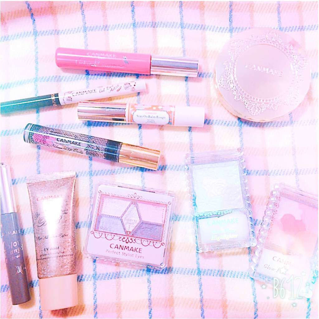 CANMAKE縛りメイクをやってみました(*^o^*)

どの季節にも対応できるようなナチュラルメイクです(*^o^*)

まず、ビーマイベイビーBBを5点置きして伸ばします！ これひとつでベースをほぼ終わらせられるのですごくオススメ(*Ü