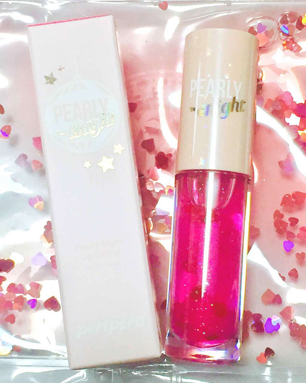 シュガー トゥインクル リキッド シャドウ/PERIPERA/リキッドアイシャドウを使ったクチコミ(1枚目)