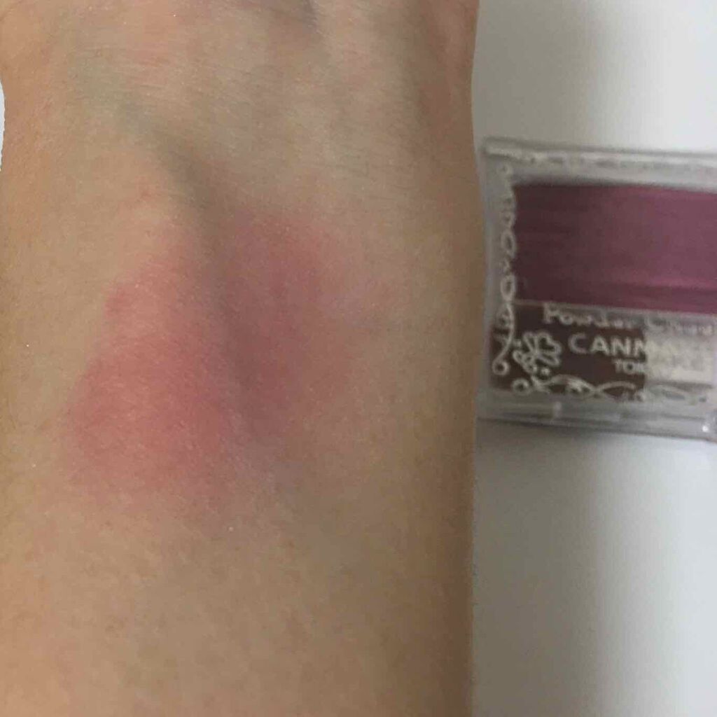 【旧品】パウダーチークス/キャンメイク/パウダーチークを使ったクチコミ(2枚目)
