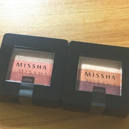 トリプルシャドウ/MISSHA/アイシャドウパレットを使ったクチコミ(1枚目)