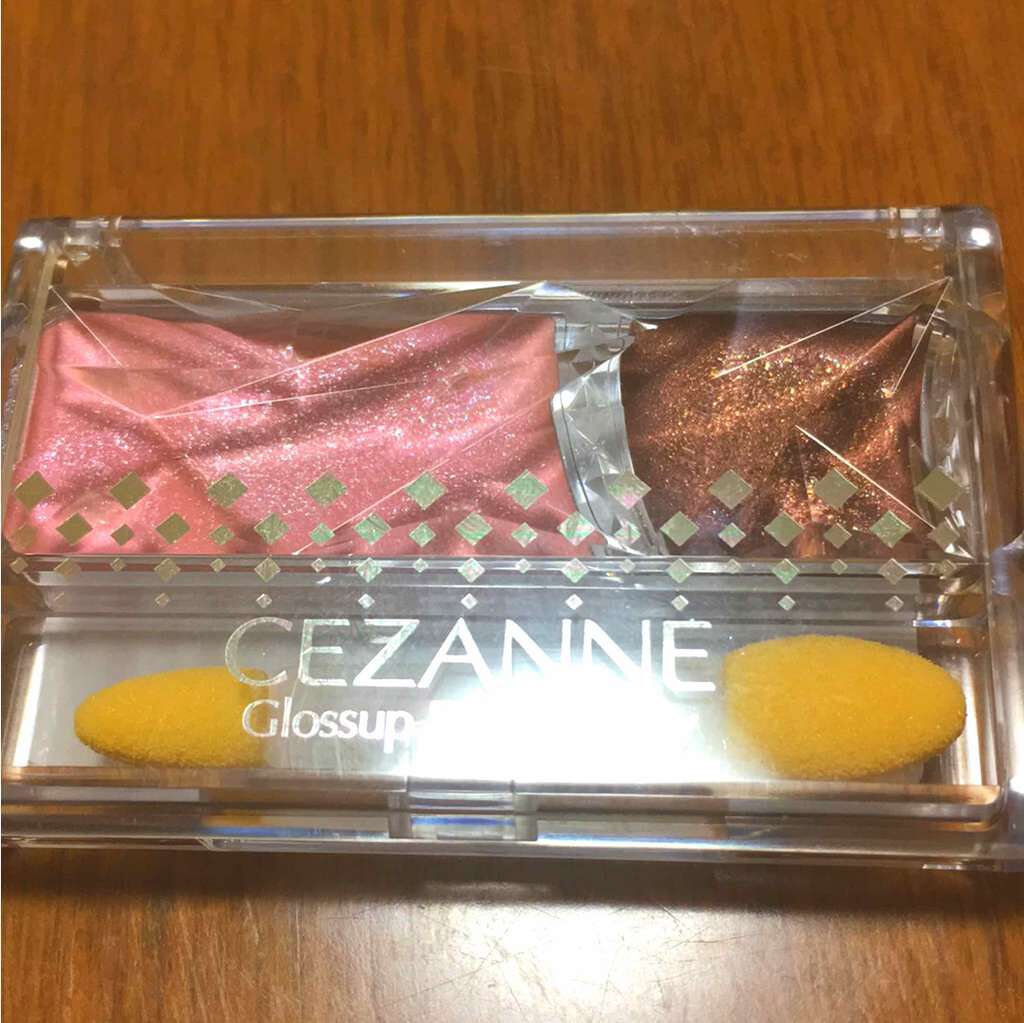 グロスアップアイシャドウ/CEZANNE/アイシャドウパレットを使ったクチコミ(1枚目)