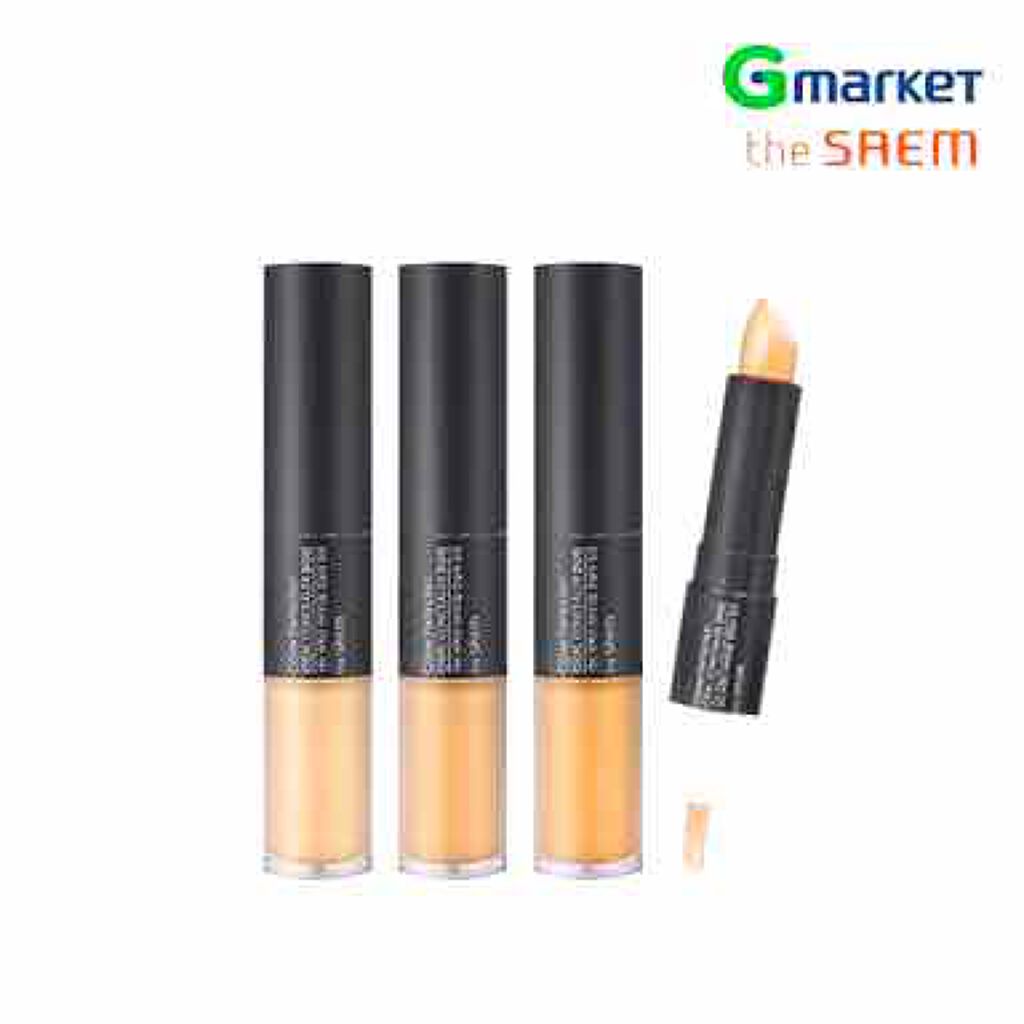 カバーパーフェクション アイディールコンシーラー デュオ/the SAEM/スティックコンシーラーを使ったクチコミ(1枚目)