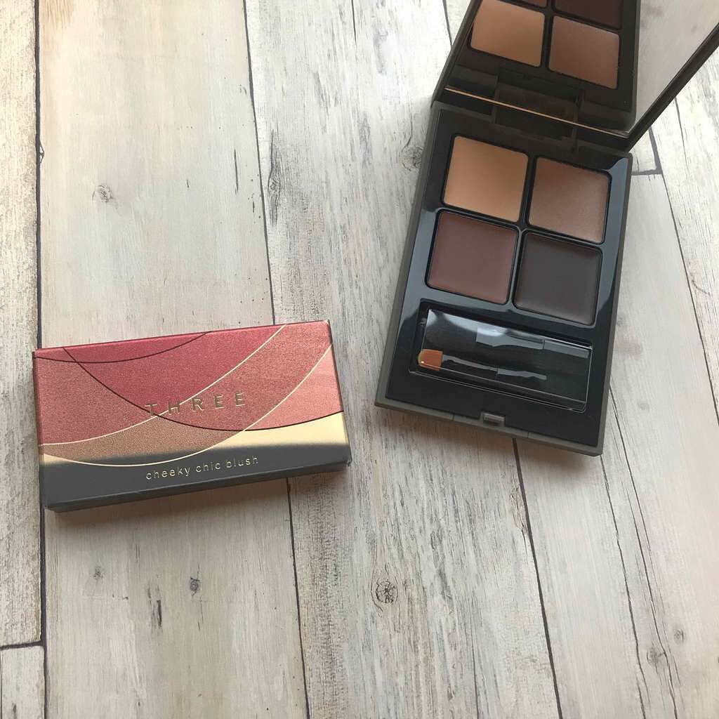 アイディメンショナルクアッドパレット/THREE/ジェル・クリームアイシャドウを使ったクチコミ（1枚目）