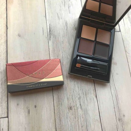 アイディメンショナルクアッドパレット/THREE/ジェル・クリームアイシャドウを使ったクチコミ(1枚目)