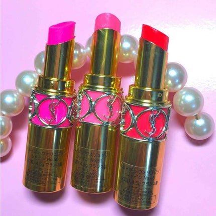 ルージュ ヴォリュプテ シャイン/YVES SAINT LAURENT BEAUTE/口紅を使ったクチコミ(1枚目)