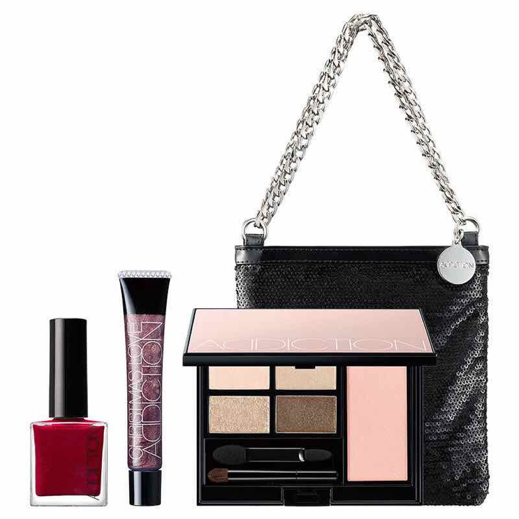 ホリデー アディクション クリスマス ラブ (クリスマスコフレ2017)/ADDICTION/メイクアップキットを使ったクチコミ(1枚目)