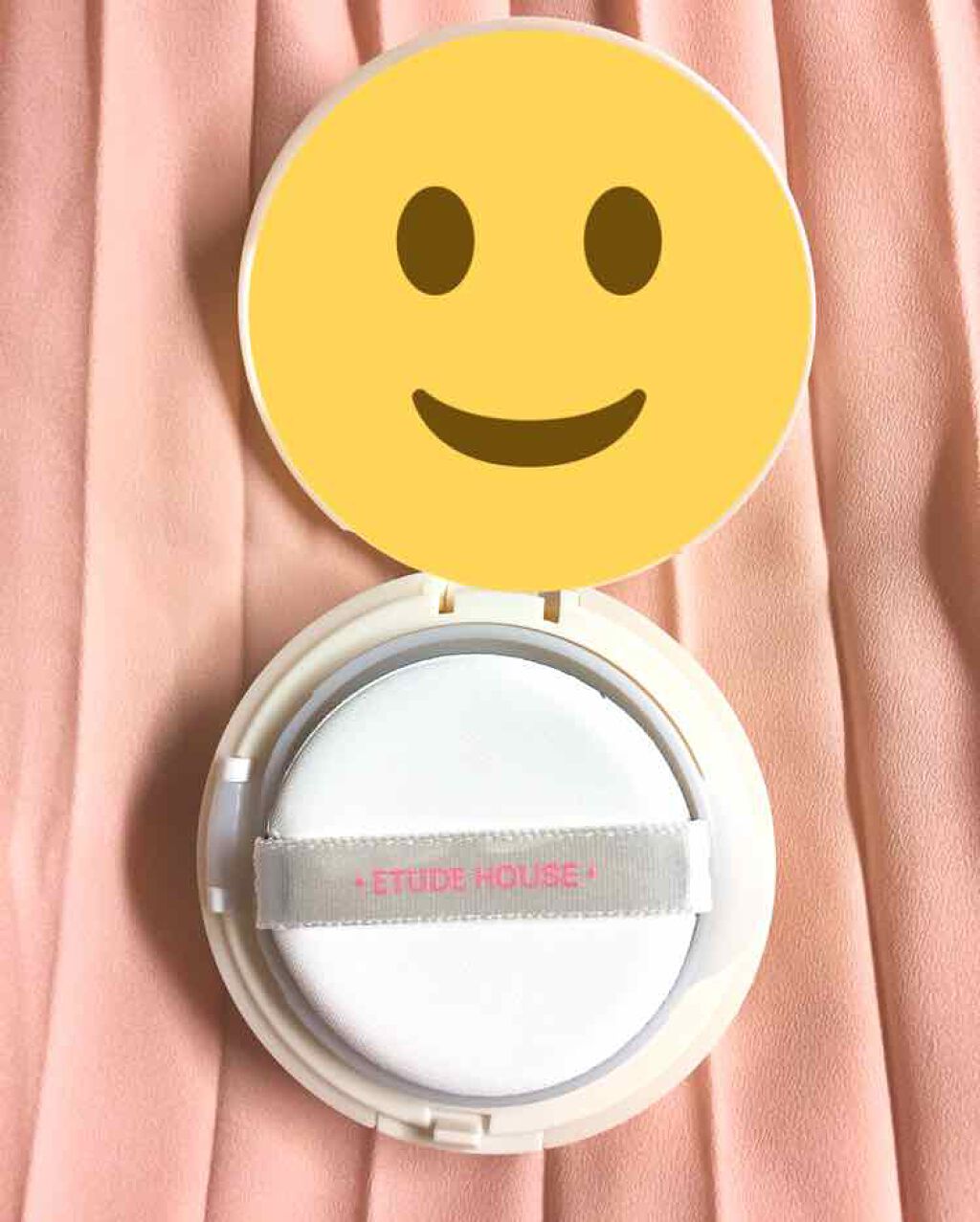 プレシャスミネラル モイストエニークッション SPF50+/PA+++/ETUDE/クッションファンデーションを使ったクチコミ(2枚目)