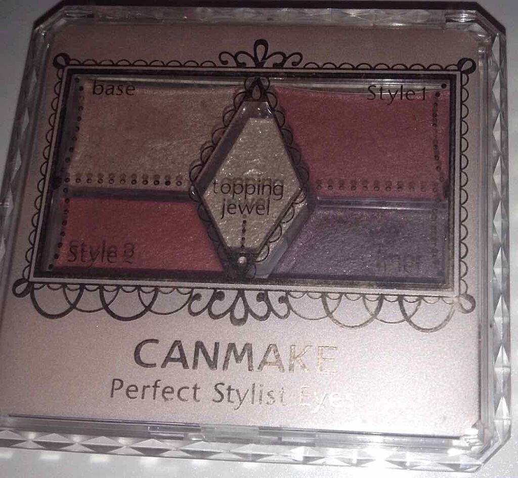 【旧品】パーフェクトスタイリストアイズ/キャンメイク/アイシャドウパレットを使ったクチコミ(1枚目)