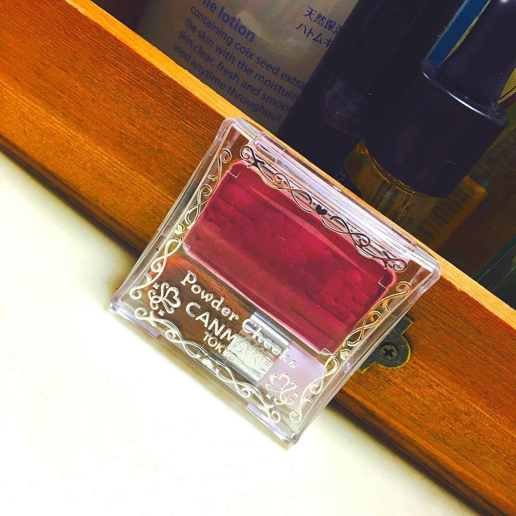 【旧品】パウダーチークス/キャンメイク/パウダーチークを使ったクチコミ(1枚目)