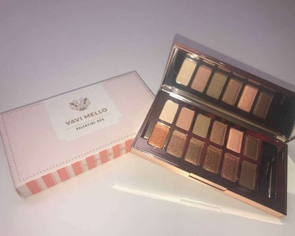 バレンタインボックス/VAVI MELLO/アイシャドウパレットを使ったクチコミ(1枚目)