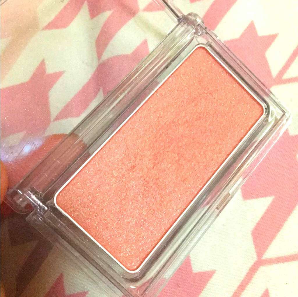 チークカラー クリスタル・タイプ/無印良品/パウダーチークを使ったクチコミ(2枚目)