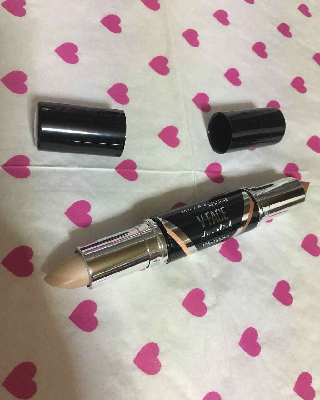 フェイスステュディオ Vフェイス デュオスティック/MAYBELLINE NEW YORK/ジェル・クリームチークを使ったクチコミ（3枚目）