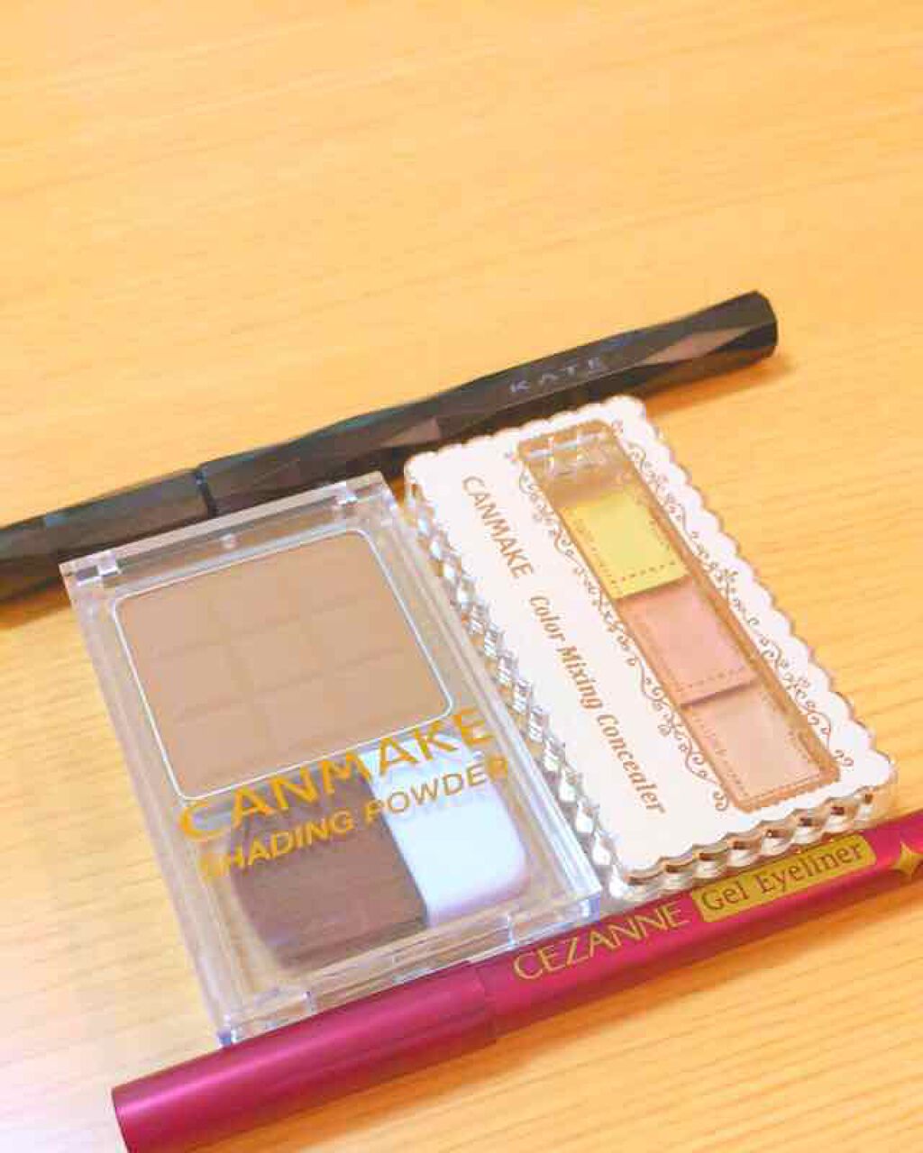 カラーミキシングコンシーラー/キャンメイク/パレットコンシーラーを使ったクチコミ（1枚目）