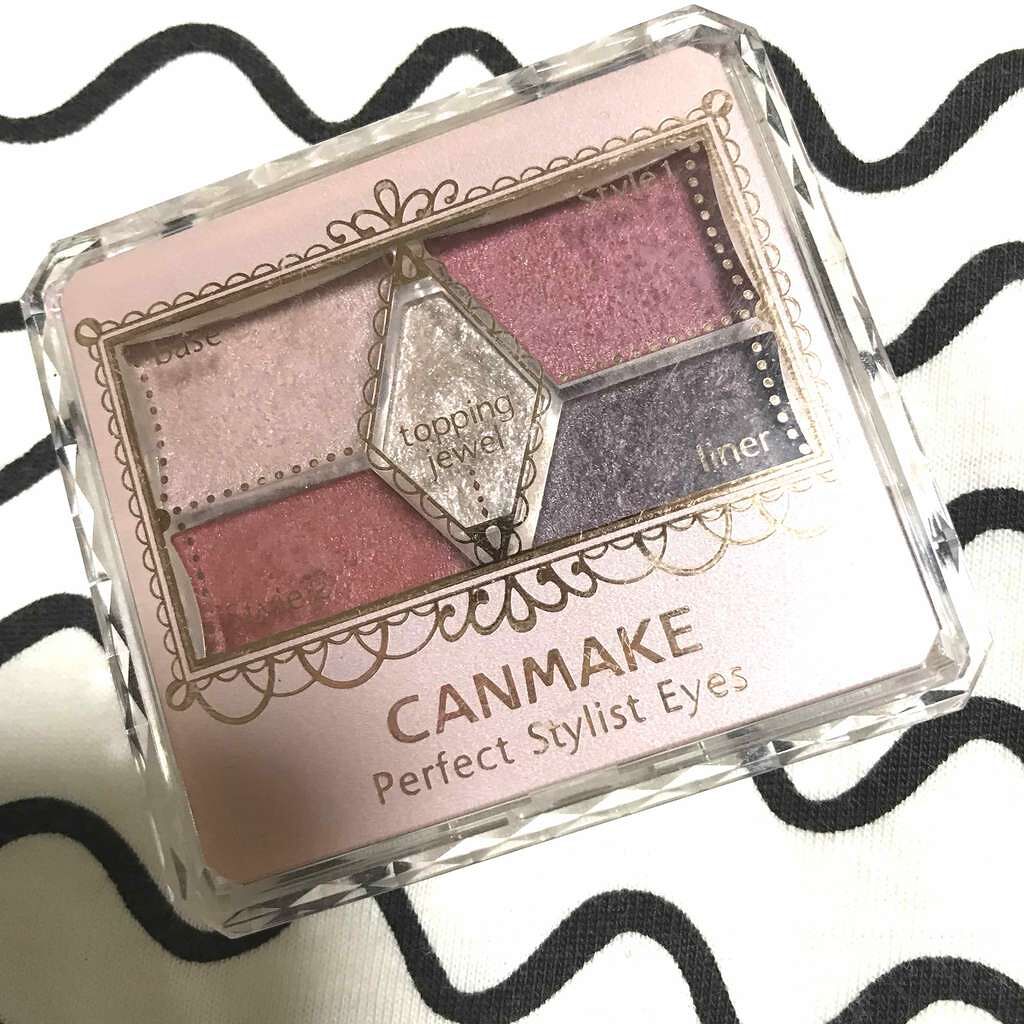 【旧品】パーフェクトスタイリストアイズ/キャンメイク/アイシャドウパレットを使ったクチコミ(1枚目)