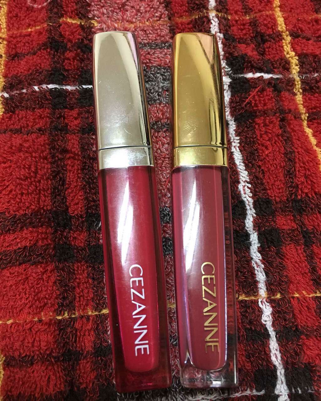ジェルグロスリップ/CEZANNE/リップグロスを使ったクチコミ(1枚目)