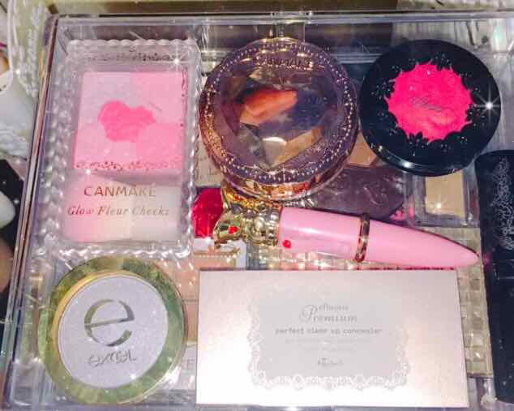 3段式クリアーケース/DAISO/その他化粧小物を使ったクチコミ（2枚目）