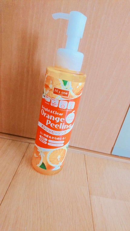 ブライト&クリア オレンジピーリング/M's one/ピーリングを使ったクチコミ(1枚目)