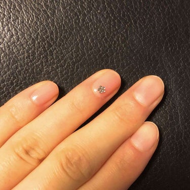 コフレドール トップ&ベースコートのクチコミ「私の好きなナチュラルネイルです💅✨

パラドゥの「①ネイルファンデーション」PO(ピンクオーク.....」（2枚目）